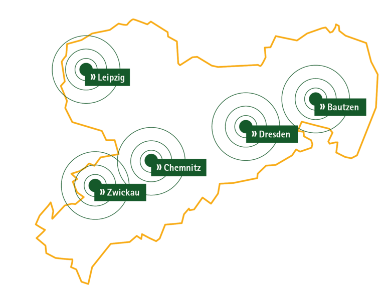 Karte der Bildungsforen