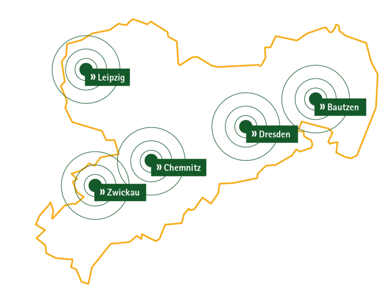 Karte der Bildungsforen